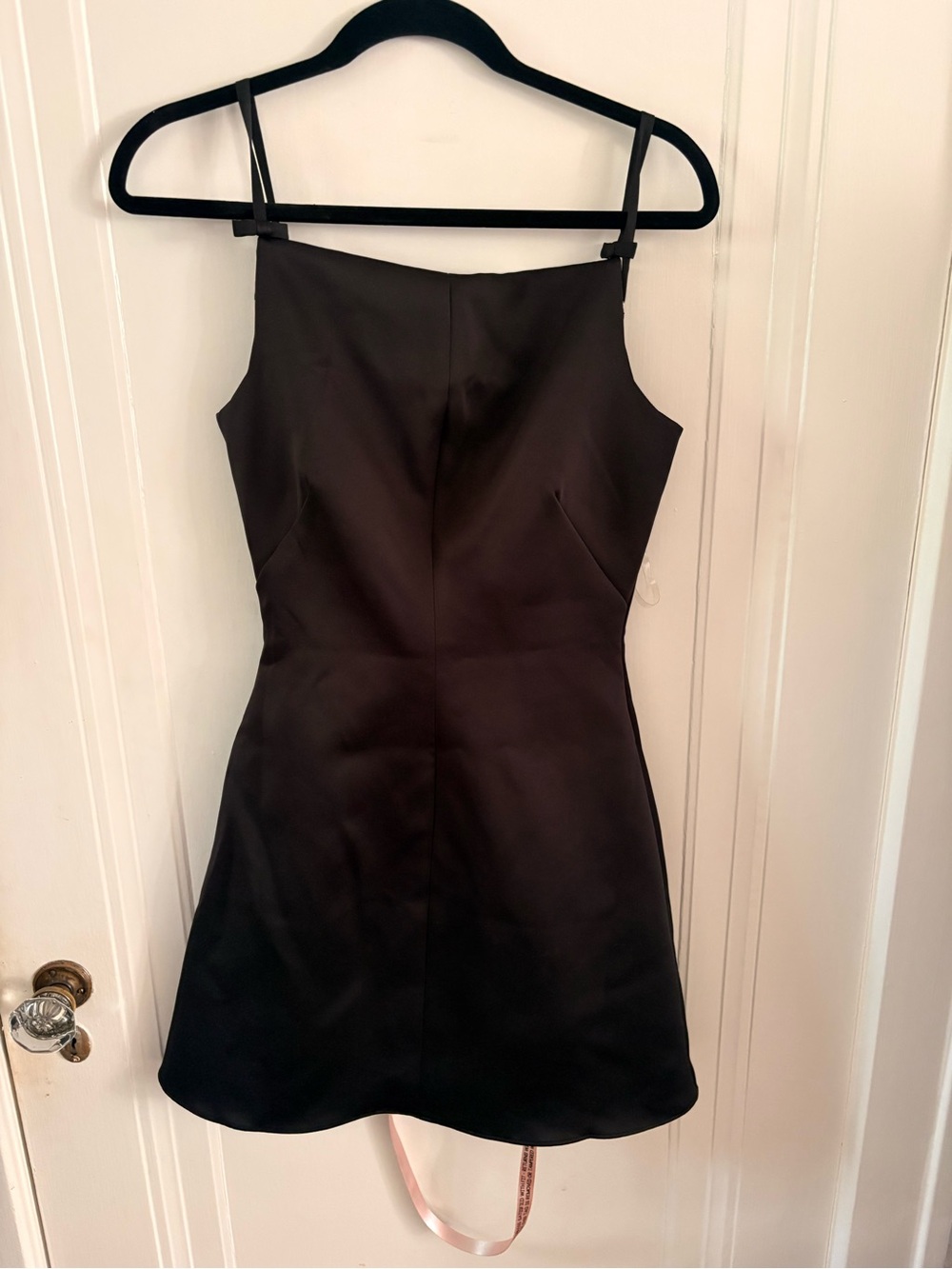 House of CB Black Mini A-Line Cami Dress